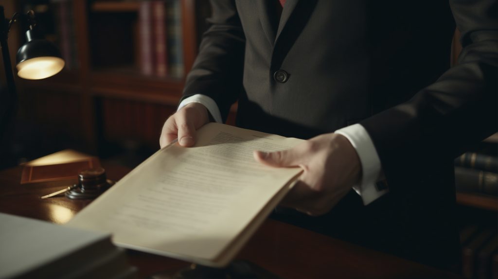 side-view-man-working-as-lawyer Licata Law Family Divorce Law